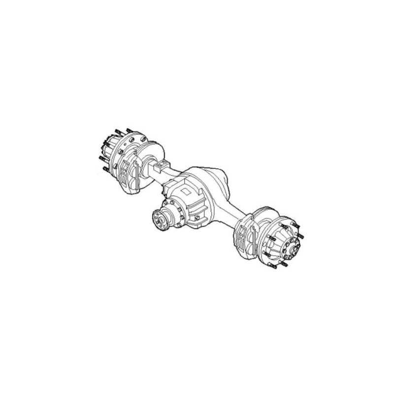 Pont arrière Complet pour Iveco