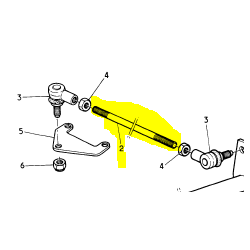 Tige de réglage pour Renault Trucks S 150