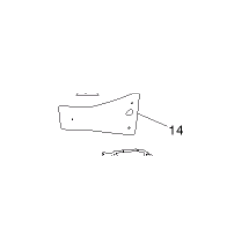 Coin de pare chocs droit...