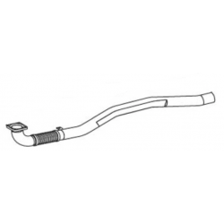 Tube avant silencieux pour Iveco Eurocargo 02997033, 2997033