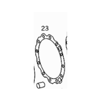 RONDELLE D'ECARTEMENT DE PONT POUR MERCEDES BENZ 3463532352