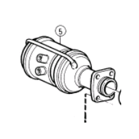 Cylindre de frein arrière gauche pour volvo fl6 6791938