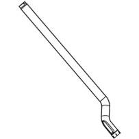 Tube d'échappement vertical pour Renault Premium