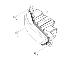 Antibrouillard droit pour MAN TGA 81252040002 - 81252046002