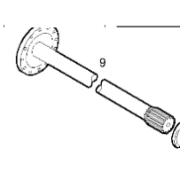 ARBRE DE ROUE Arrière droit pour Iveco Tector 7173694 - 99808410