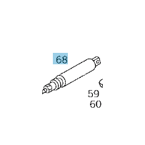CYLINDRE À AIR REGLAGE pour Mercedes benz 0000781512