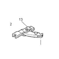 Levier de renvoie de frein pour Renault Mascott 5001847964