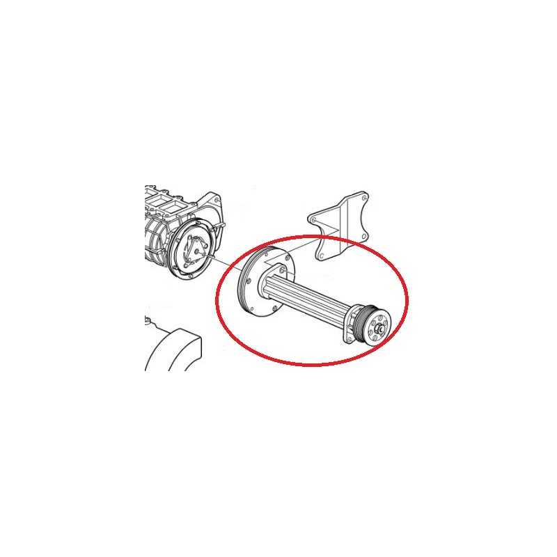 Arbre de Compresseur de Climatisation pour Volvo 8192158