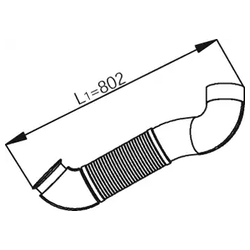 TUBE D'entrée POUR MERCEDES...