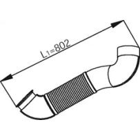 TUBE D'entrée POUR MERCEDES BENZ ACTROS  9484905019