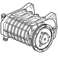 Compresseur de climatisation, Origine, pour Volvo 8192157