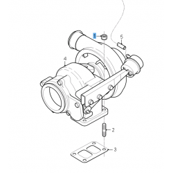 Turbo avec joint pour DAF LF