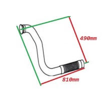 Tube entrée échappement pour Mercedes Benz Atego