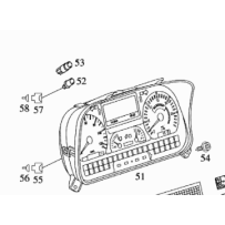 Tableau de bord pour Mercdes Benz Axor 0044468521 - 0034463021