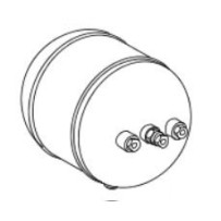 Réservoir d'air, 7.5 L - 8L, pour Mercedes A 0044321201