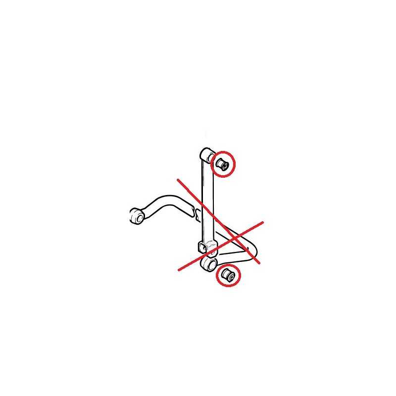 Douille barre stabilisatrice pour camion Daf - 1273279
