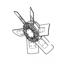 Visco-coupleur  DIAMETRE EXTERIEUR 520 pour Renault Gamme S 5010037732