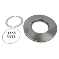 Disque de frein AV / AR avec kit fixation pour Renault