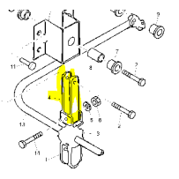 BILLETTE DE BARRE STABILISATRICE Arrière POUR RENAULT TRUCK MAXITY 5001871688