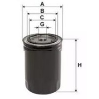 Filtre à huile pour Renault 5001845487