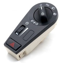 Interrupteur éclairage, sans réglage de hauteur des phares pour Volvo FH/FM/FMX/NH  20953569