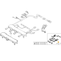 JEU DE CABLES INJECTEUR MOTEUR POUR IVECO 504081086
