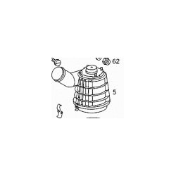 Filtre à air pour Mercedes...