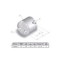 Réservoir air 6 litres pour Volvo F10 / F12 / FL6 - 20579765