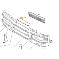 Pare chocs pour Iveco Eurocargo