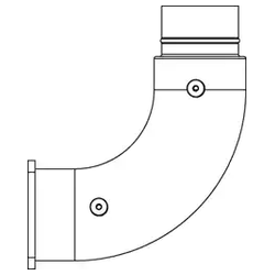Coude entrée silencieux pour Renault Kérax 5010467777