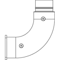 Coude entrée silencieux pour Renault Kérax 5010467777