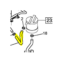 Tuyau de vase Exp pour...