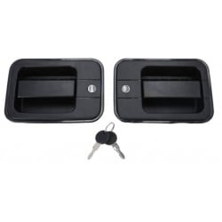 Kit Poignées extérieures D et G avec barillets pour Iveco