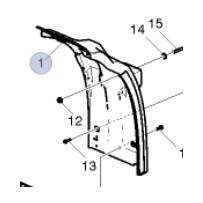 Aile AV gauche  pour Renault Trucks T 7482647540
