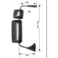 Bras de rétroviseur droit pour Iveco Eurotrakker