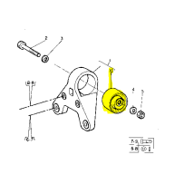 Silent bloc de support de B.V pour Renault B 5000396428