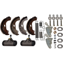 Kit mâchoires garnies larg. 80mm + Cylindres de frein Arrières pour Renault