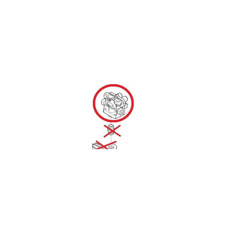 Valve de protection 4 voies pour Scania Série 2/3/4 - 1431049