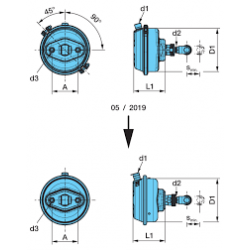 VASE À DIAPHRAGME T-36 pour...