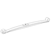 Ressort AV 2 lames pour Mercedes Benz Atego