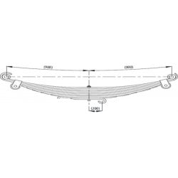 RESSORT D'ESSIEU AVANT 10...