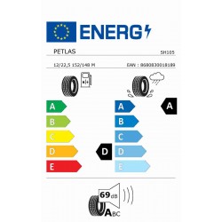 PNEU PETLAS SH105 12R22.5 152M