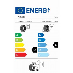 PNEU PIRELLI FR25 12R22.5 152/148M