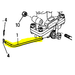 Tige de commande pour...