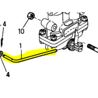 Tige de commande pour Renault trucks 5000710890