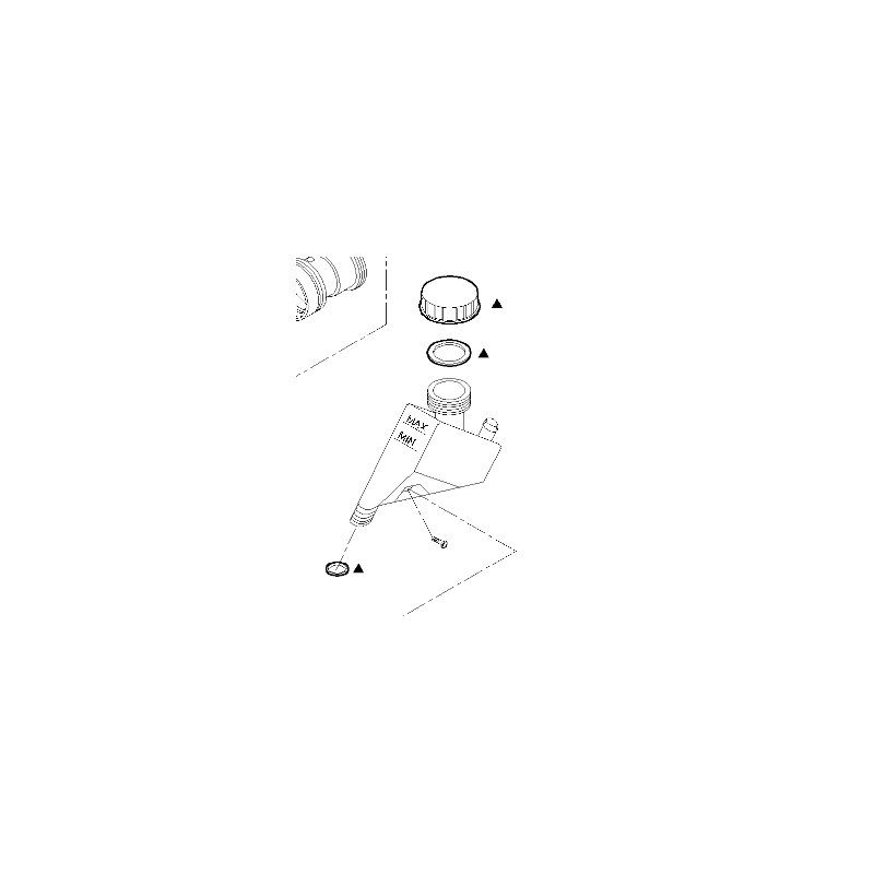 KIT AMPLI.DE EMBRAYAGE ( bouchon et joint seulement  )  pour Iveco EuroCargo 42546159