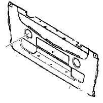 Pare choc central  pour Renault Trucks 7482706224