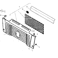 Calandre POUR RENAULT TRUCKS 7421105746