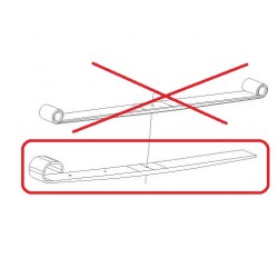 Lame inférieur de ressort avant, pour Volvo