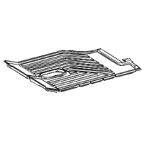 Revêtement Tapis de sol Cabine Gauche pour Mercedes A 9436800040